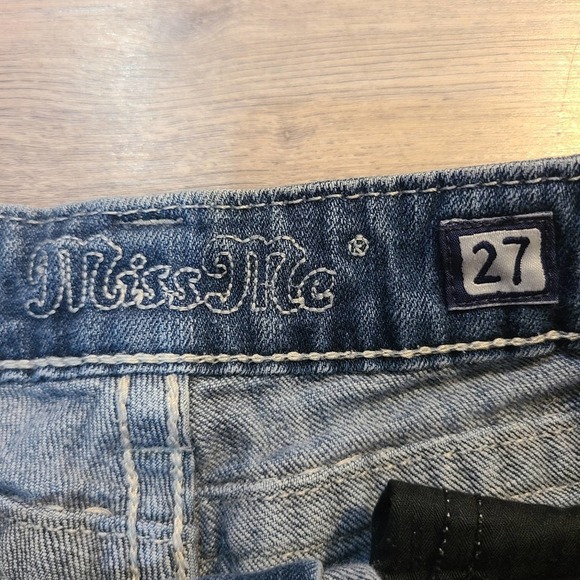 Miss me size 27 women's bootcut distressed jeans - Picture 7 of 13
